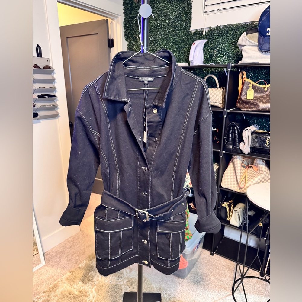 Fashion Nova “Stephanie” Denim Mini Dress